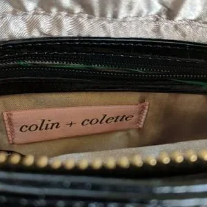 colin colette | Bags | Black Purse Gold Rivets Leather Is As Soft As ...